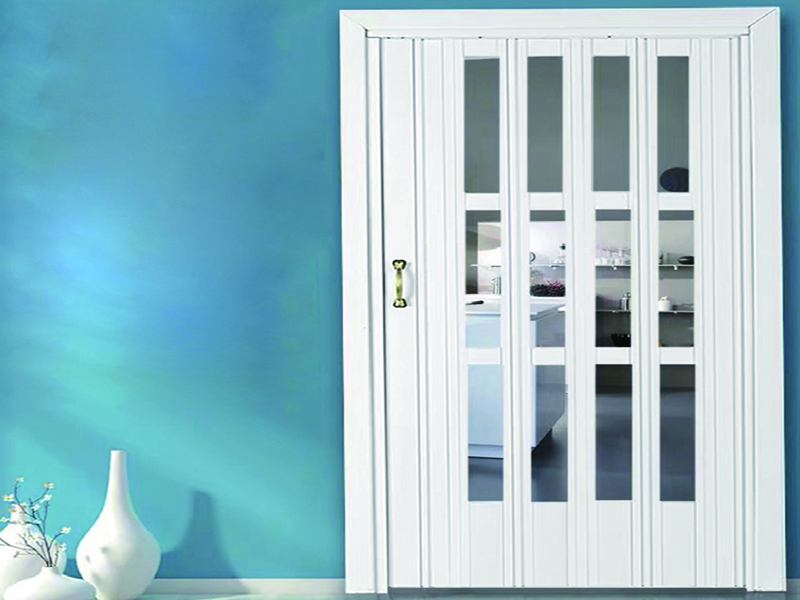 نظام باب زجاجي مصنوع من سبائك الألومنيوم عالي الجودة ، أبواب زجاجية قابلة للطي بدون إطار
